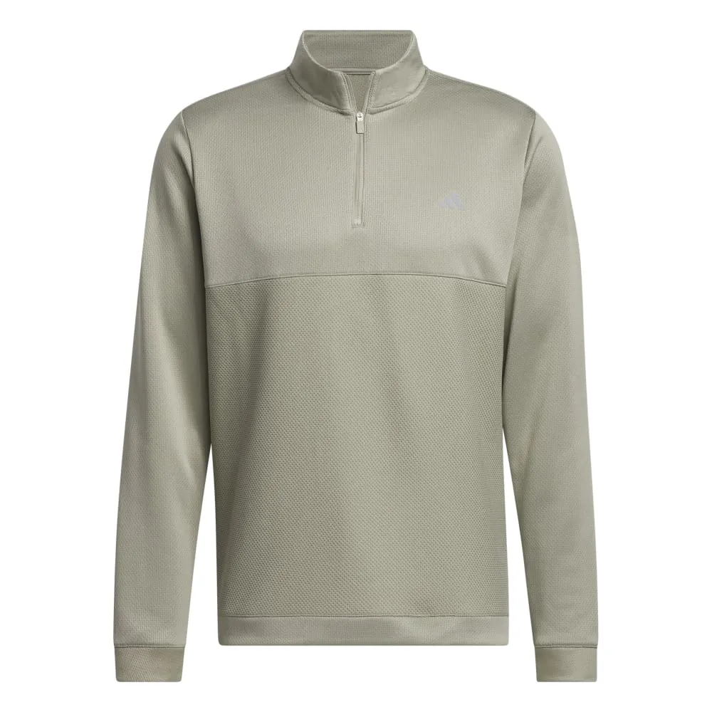 adidas Golf Ultimate365 Textured 1/4 Zip Pullover Top IS8882