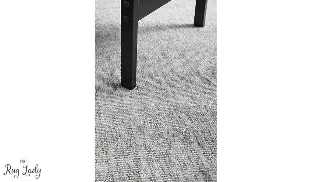 Azra Silver Hand Loomed Rug