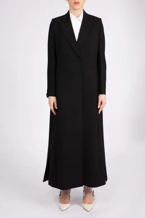 Chic black  full length blazer and trousers suit DC2007