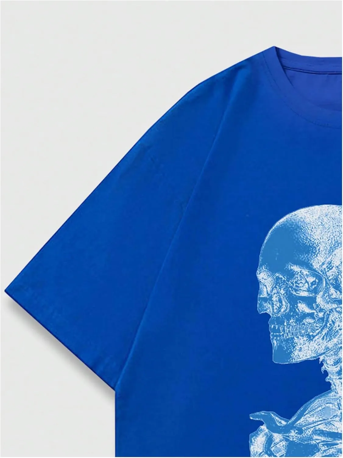 COZYEASE Men's Graphic Tees Letter Print Casual Short Sleeve T Shirts Summer Tops Vintage Tees