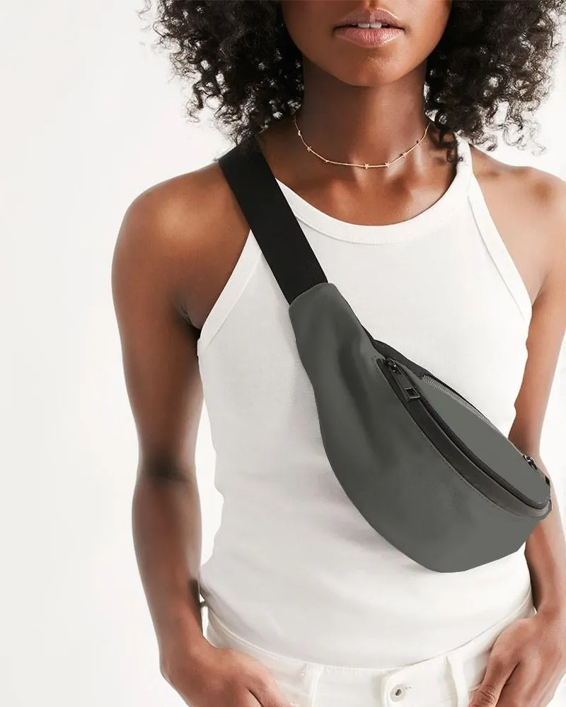 Dark Yellow Gray Belt Bag | Dark Pale Yellow Gray | C0M0Y10K80