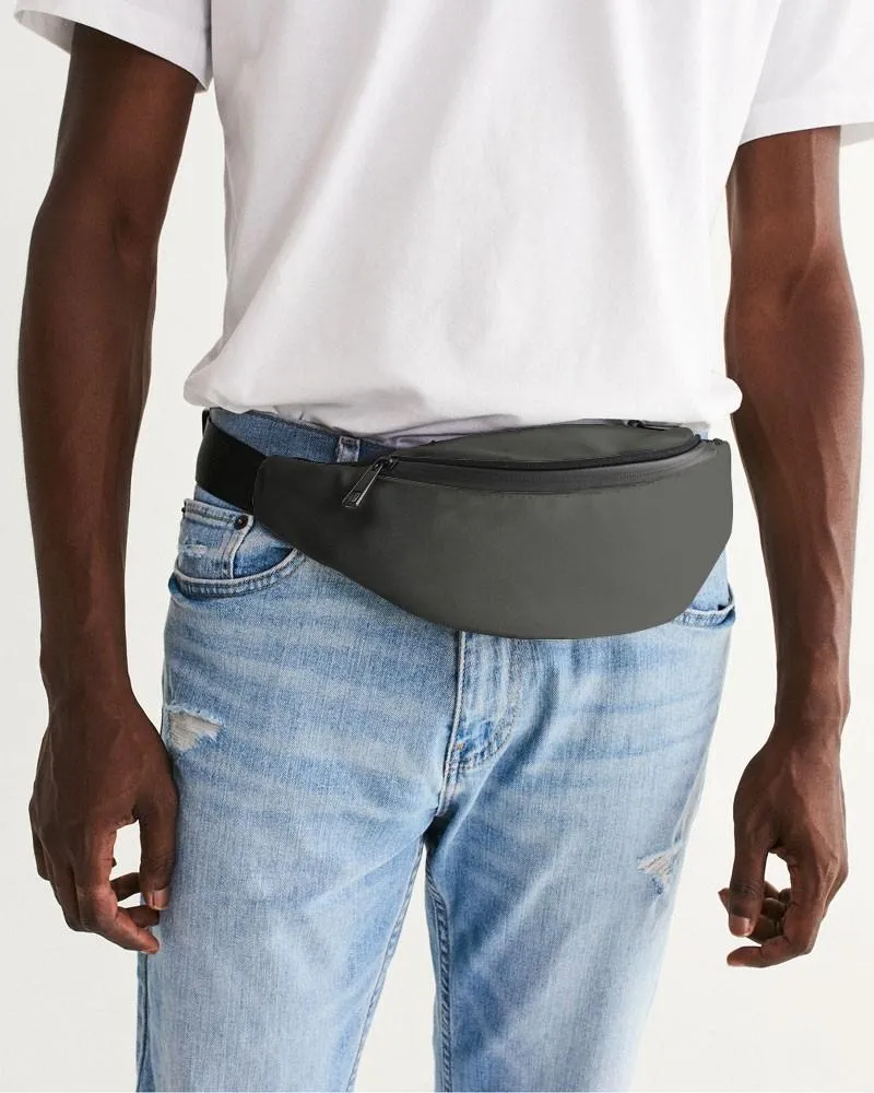 Dark Yellow Gray Belt Bag | Dark Pale Yellow Gray | C0M0Y10K80