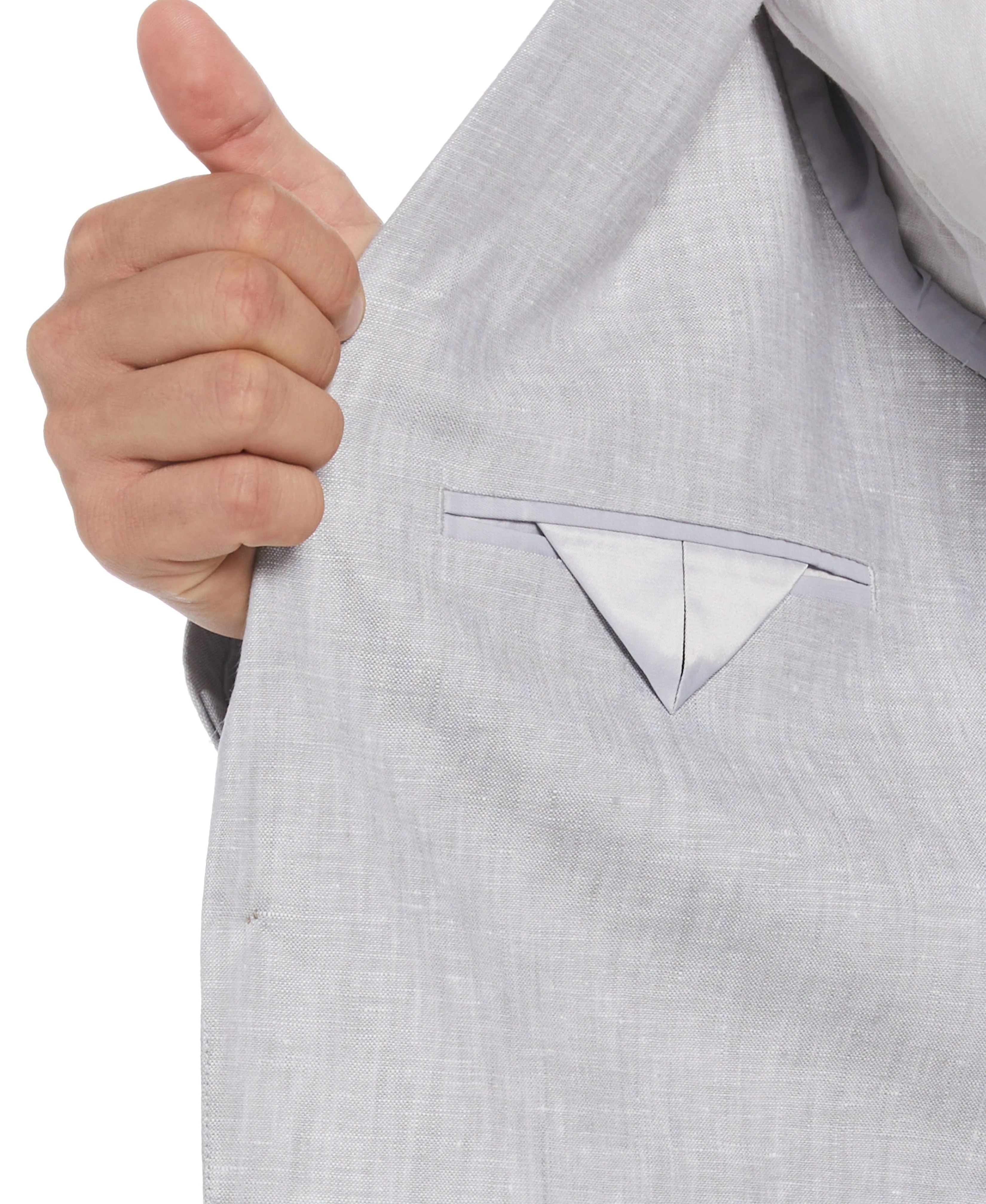 Delave Sleet Linen Suit