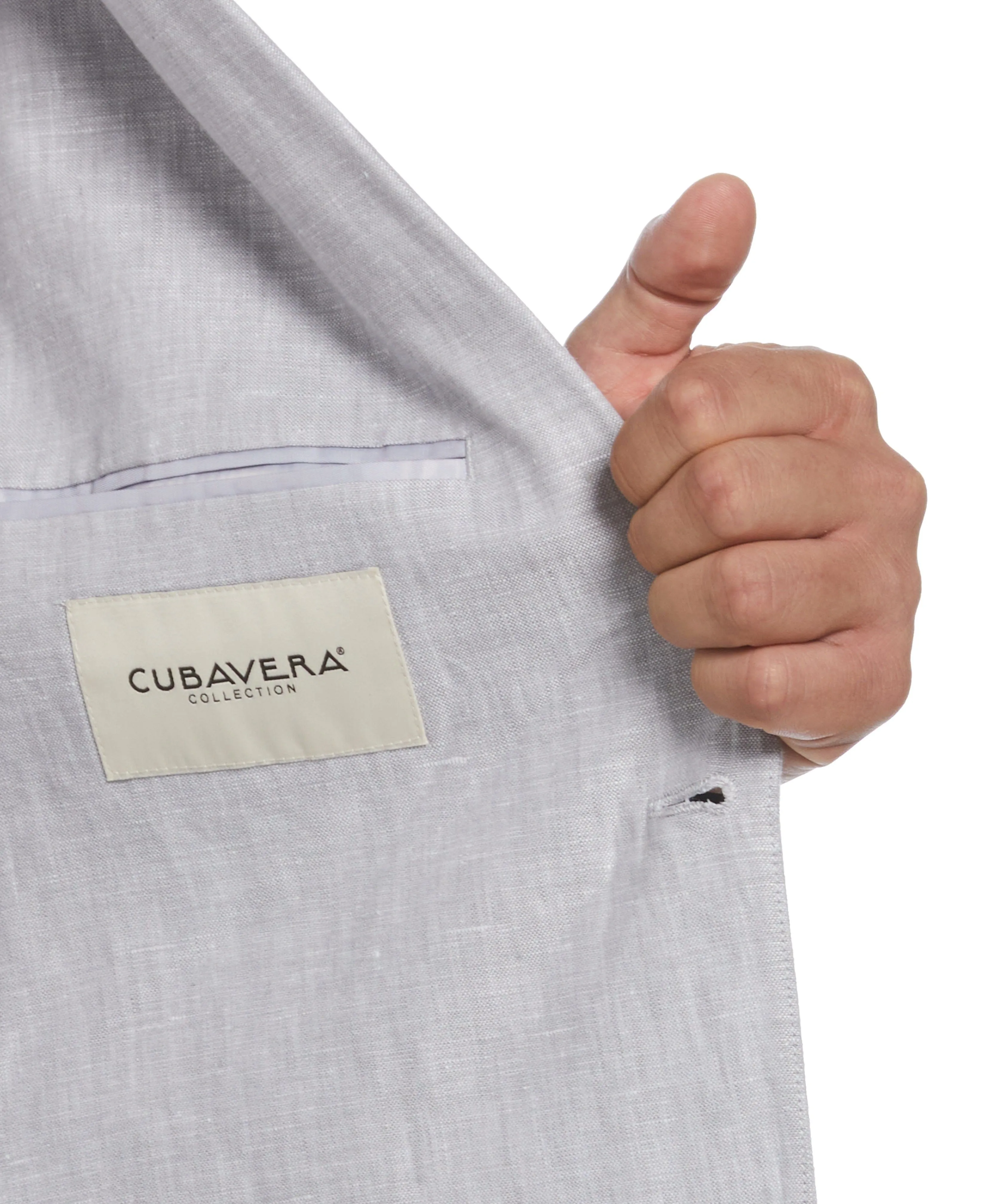 Delave Sleet Linen Suit