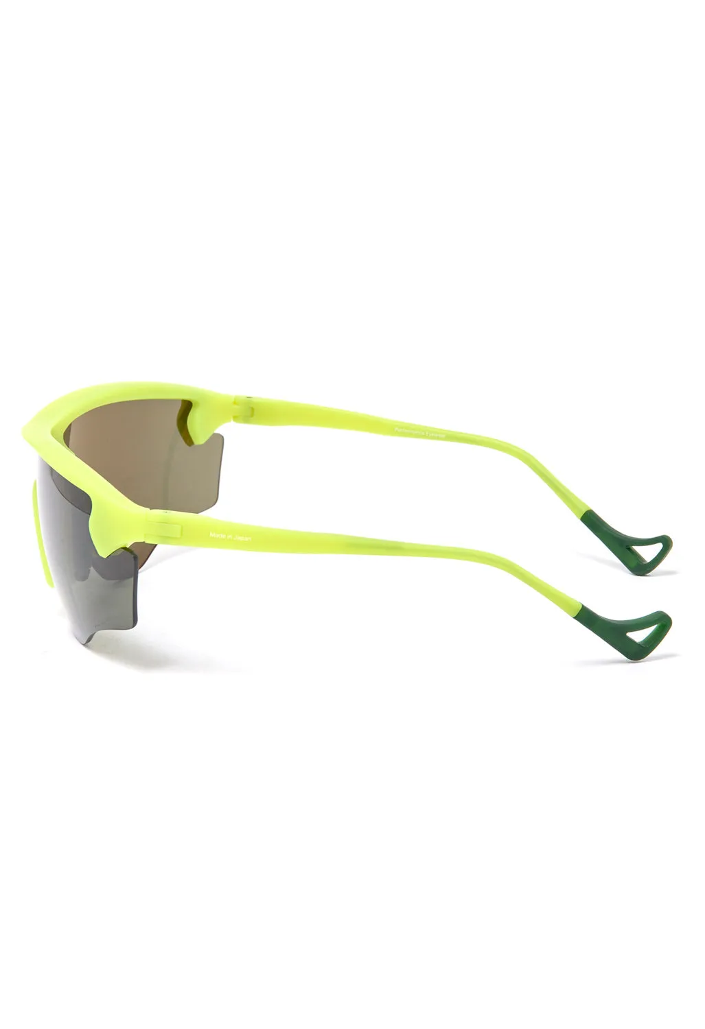 District Vision Junya Racer Sunglasses - Electric Green / D  G15