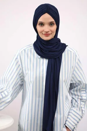 Effortless Instant Cotton Shawl for Women, Instant Cotton Lightweight Hijab Headscarf, Comfortable and Large Women Hijab Shawl,CPS-44
