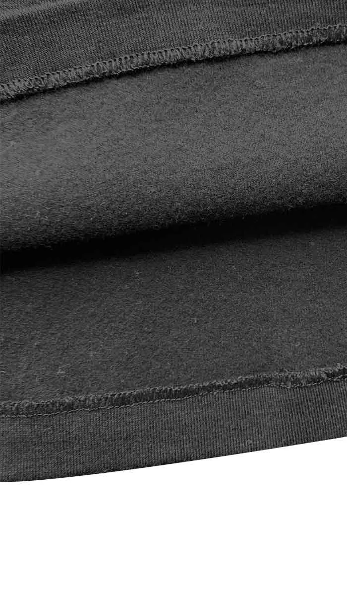 Emmebivi 100% Cotton Singlet Thermal in Black 30822