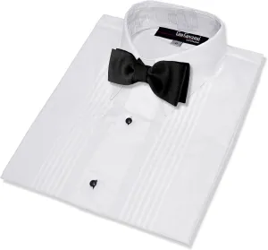 Gino Giovanni Boys Formal Tuxedo Shirt with Bow Tie