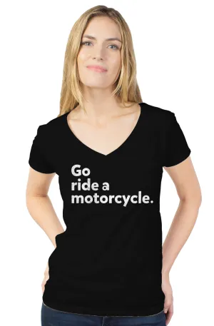 GRAM Womens V-neck