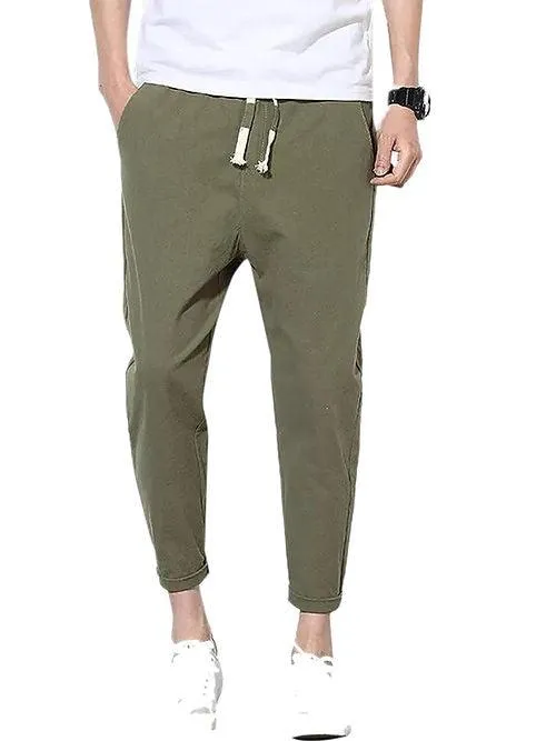 Grey Cotton Joggers: Men's Comfortable and Stylish Track Pants