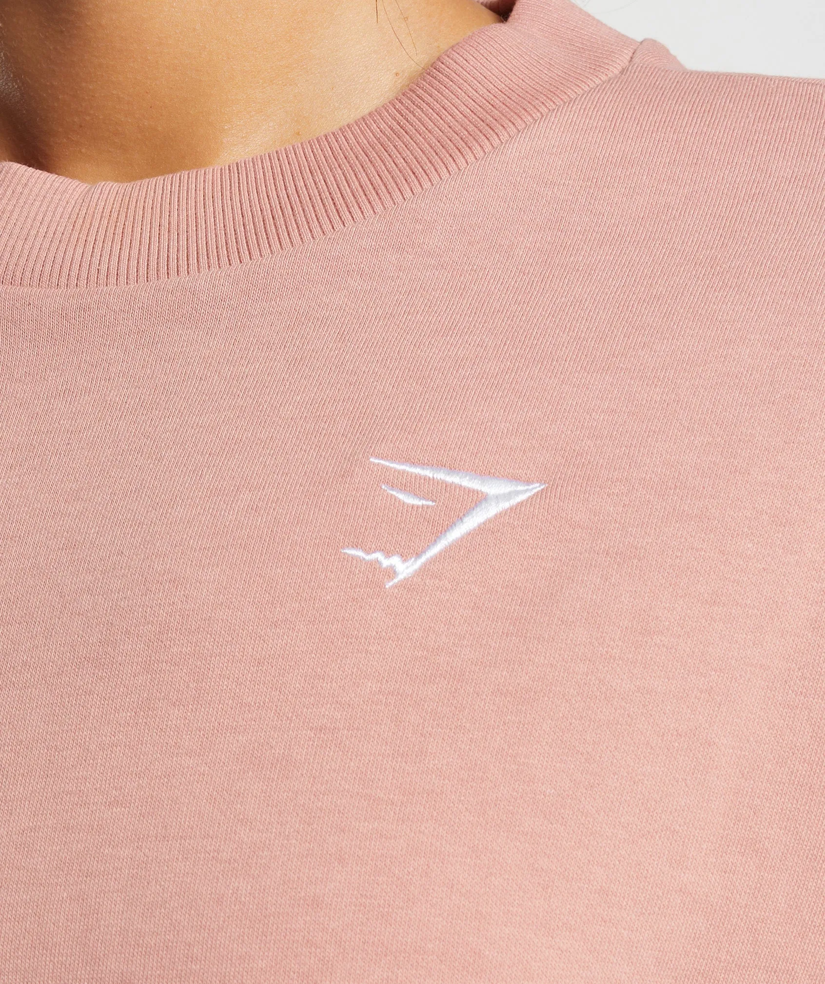Gymshark Training Oversized Sweatshirt - Hazy Pink