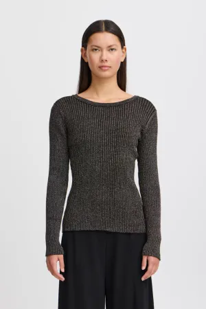 Ichi Cosimo Top-Black-20122103