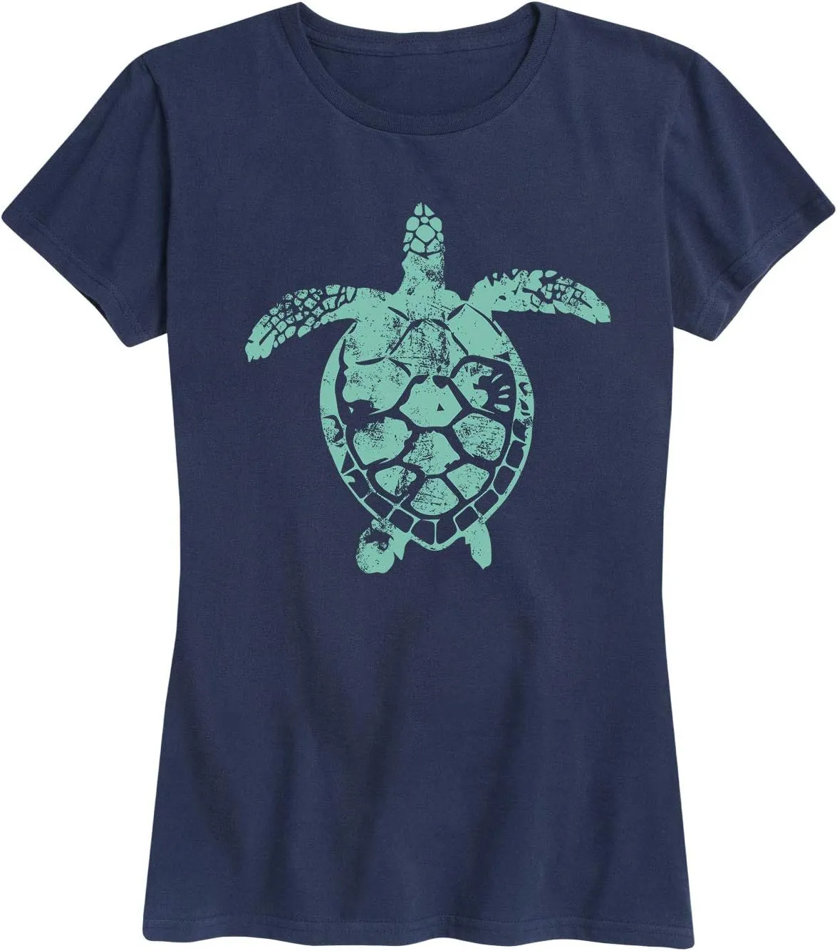 Instant Message - Sea Turtle - Women's Short Sleeve Graphic T-Shirt