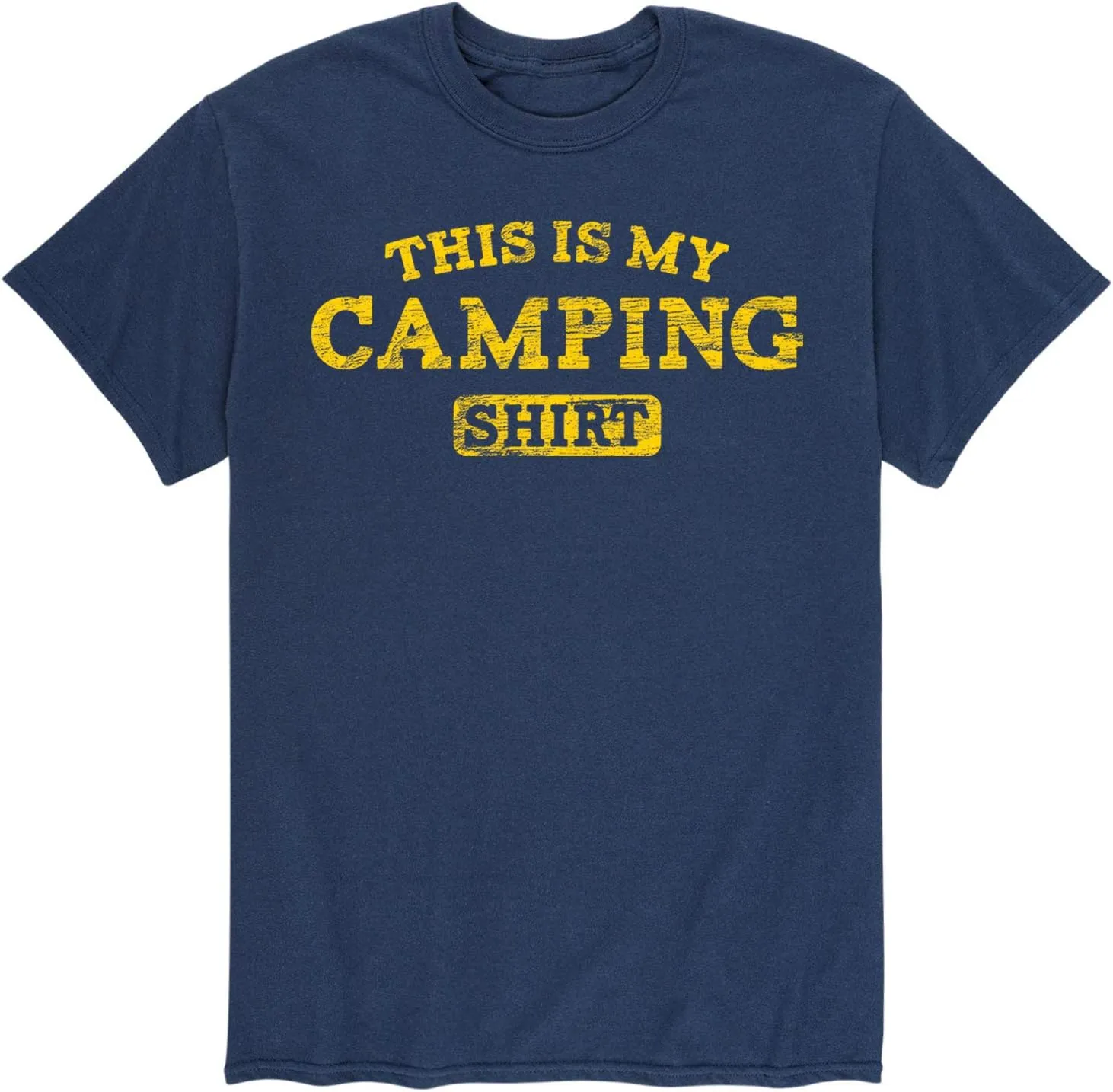 Instant Message This is My Camping Shirt - Men's Short Sleeve Graphic T-Shirt