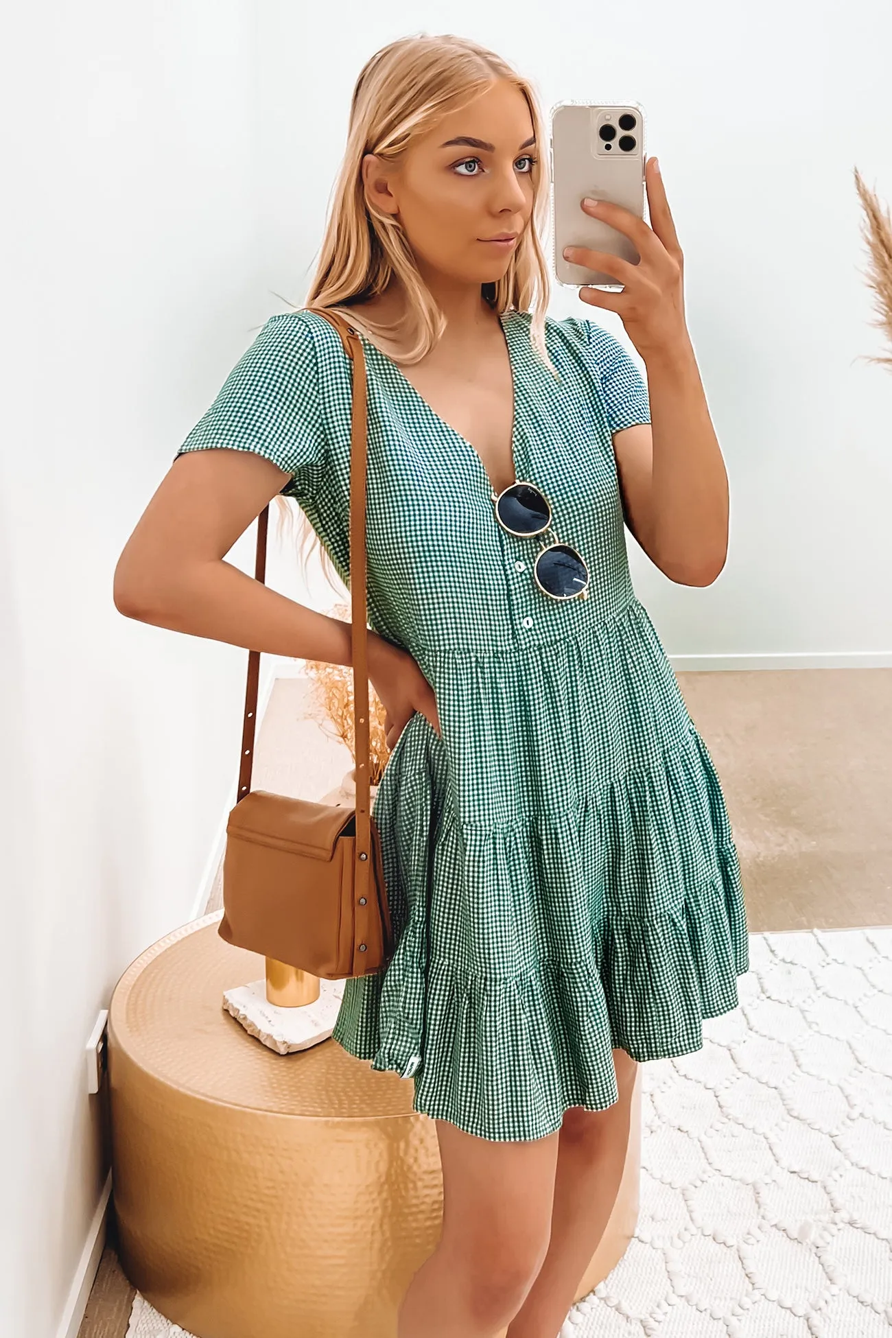 Ivy Heights Dress Dark Ivy