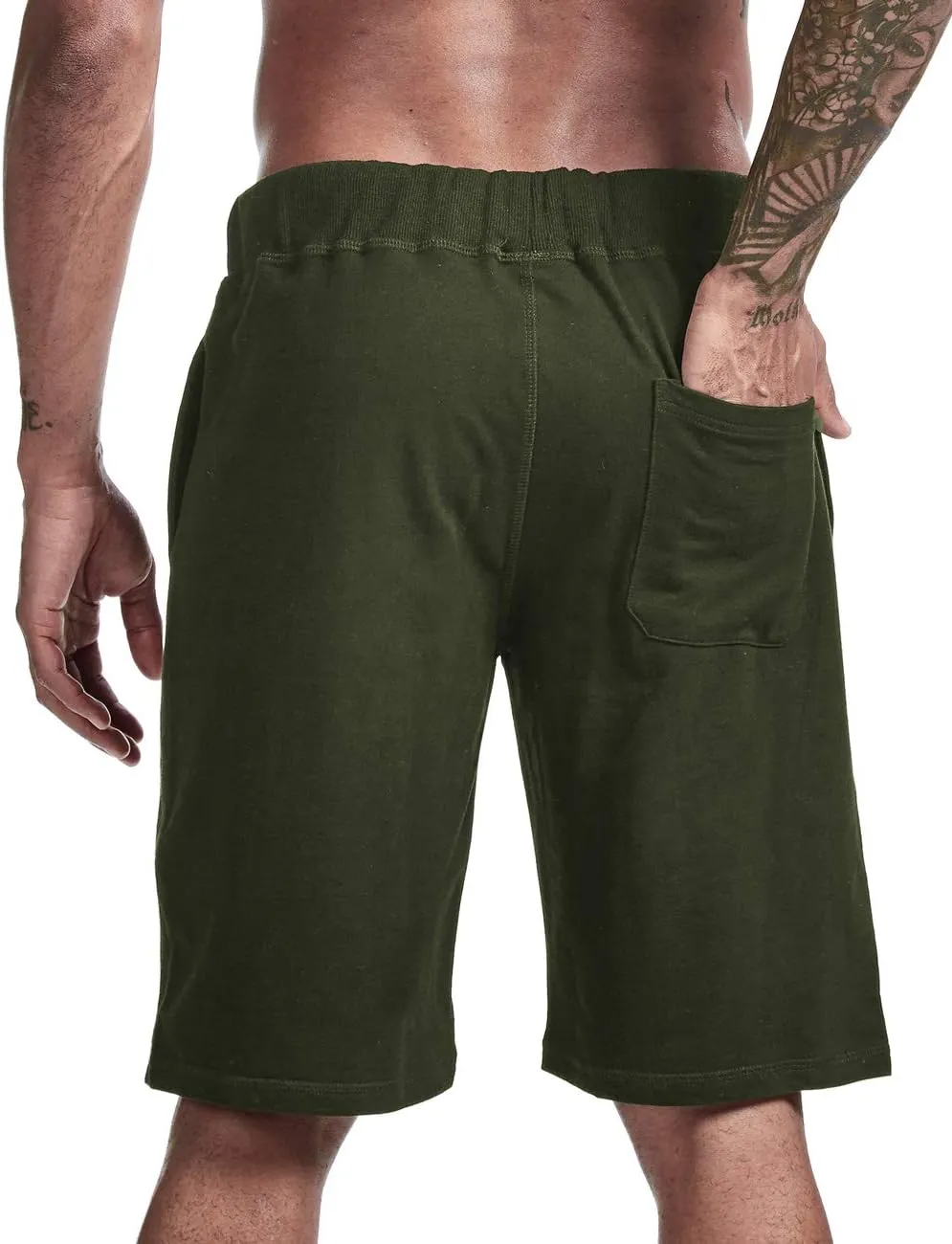 Men's Casual Cotton Athletic Shorts