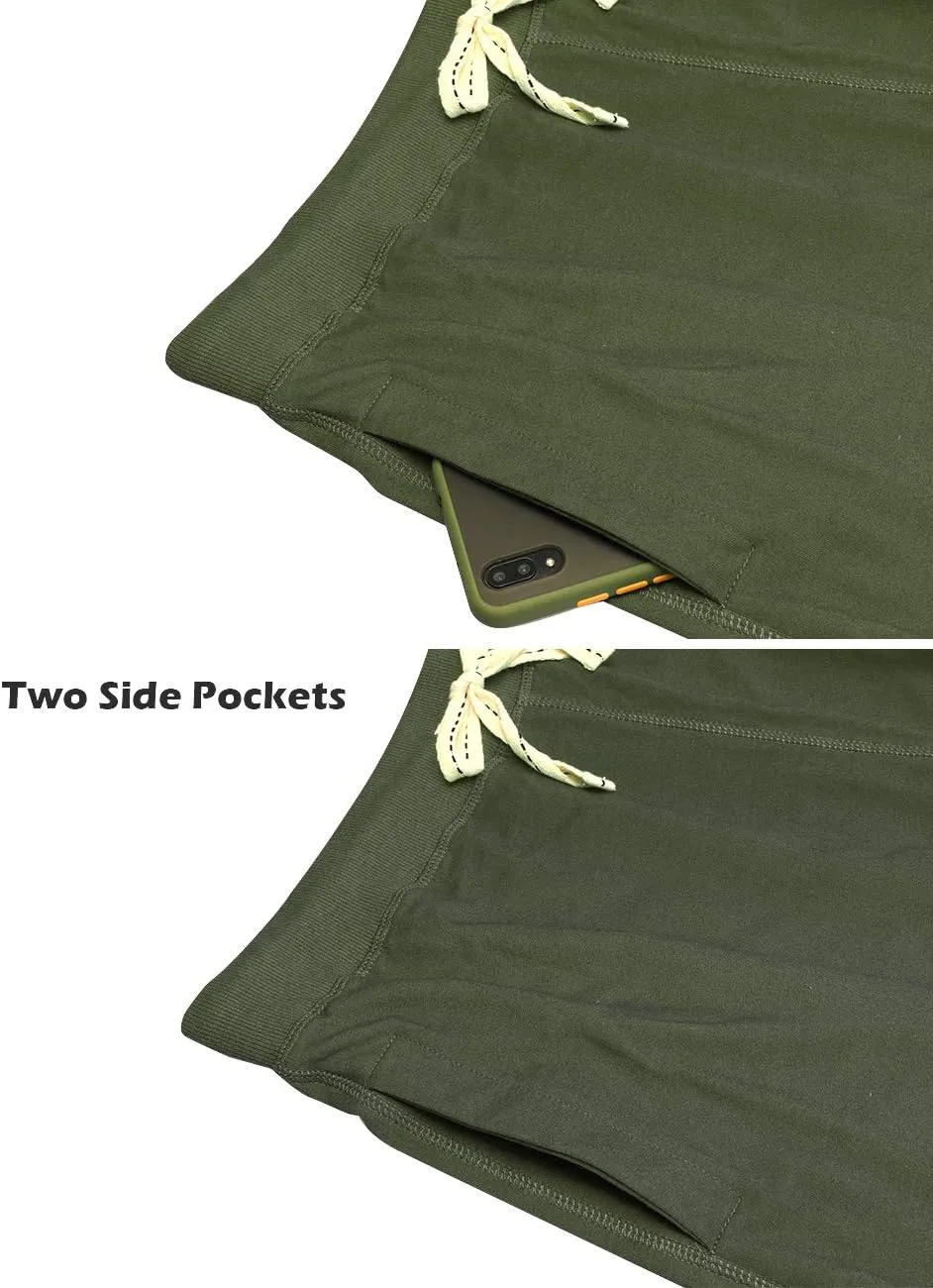 Men's Casual Cotton Athletic Shorts