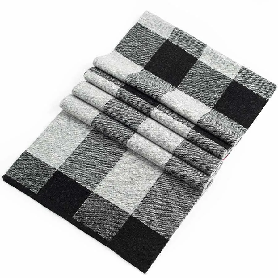 Mens Ilmio Wool Knit Scarf #10