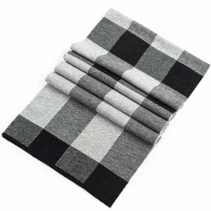 Mens Ilmio Wool Knit Scarf #10