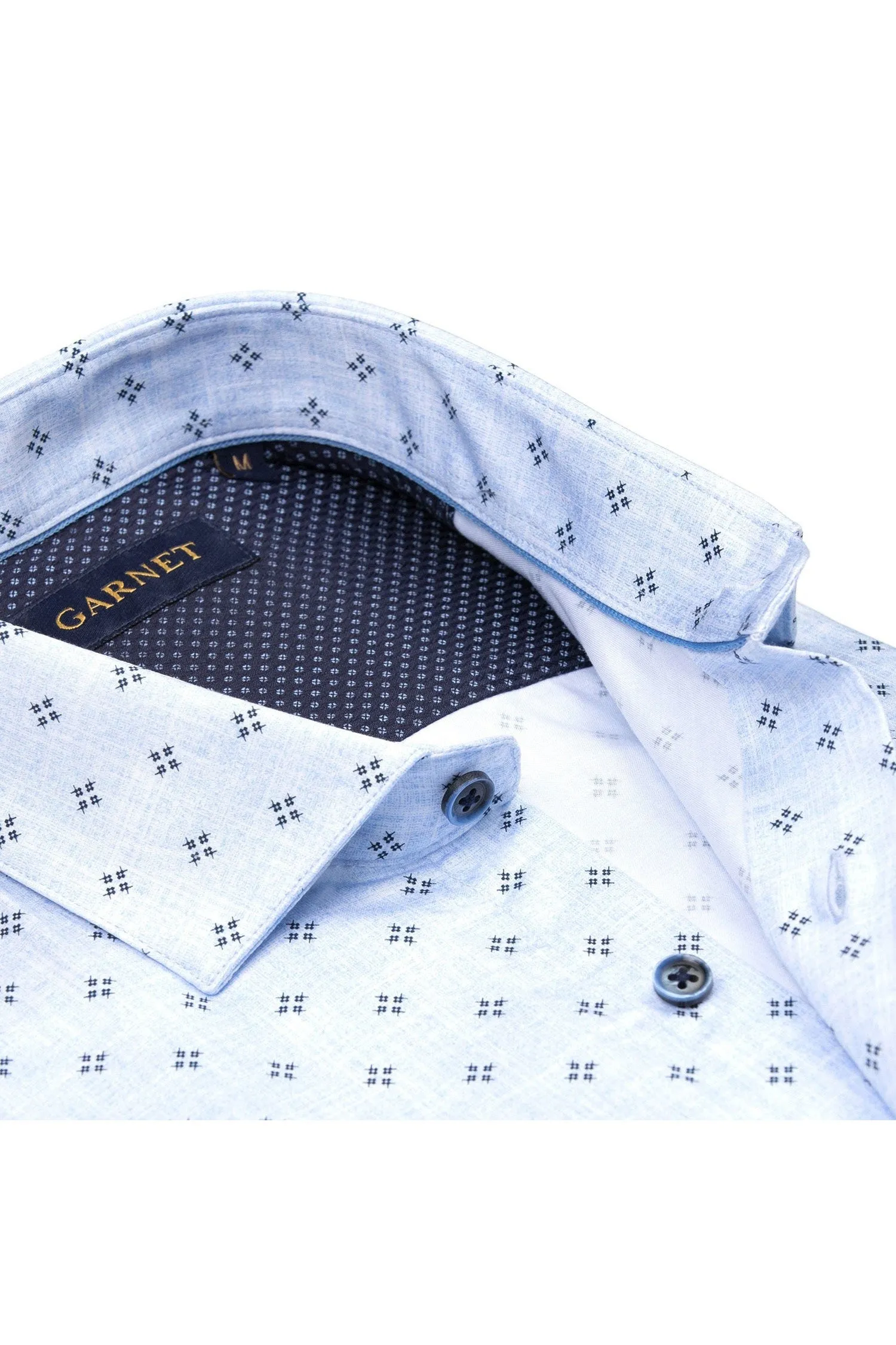 Micro Diamond Printed Shirt
