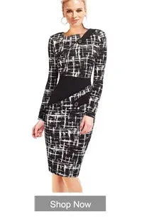 Nice-forever Spring Women Sexy V-Neck Solid Color Peplum Dresses Business Formal Elegant Bodycon Slim Dress B693