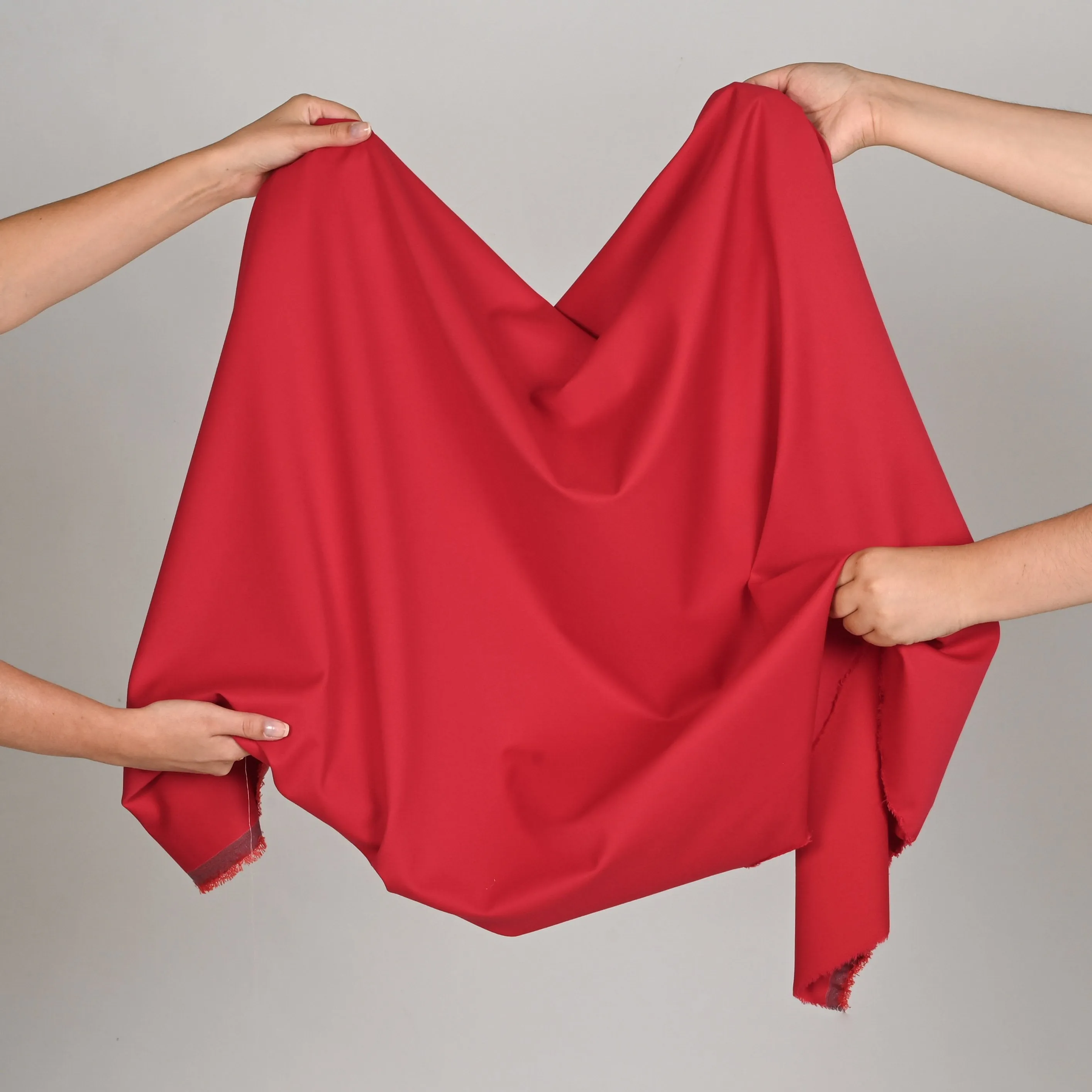 Red Suiting Fabric 342