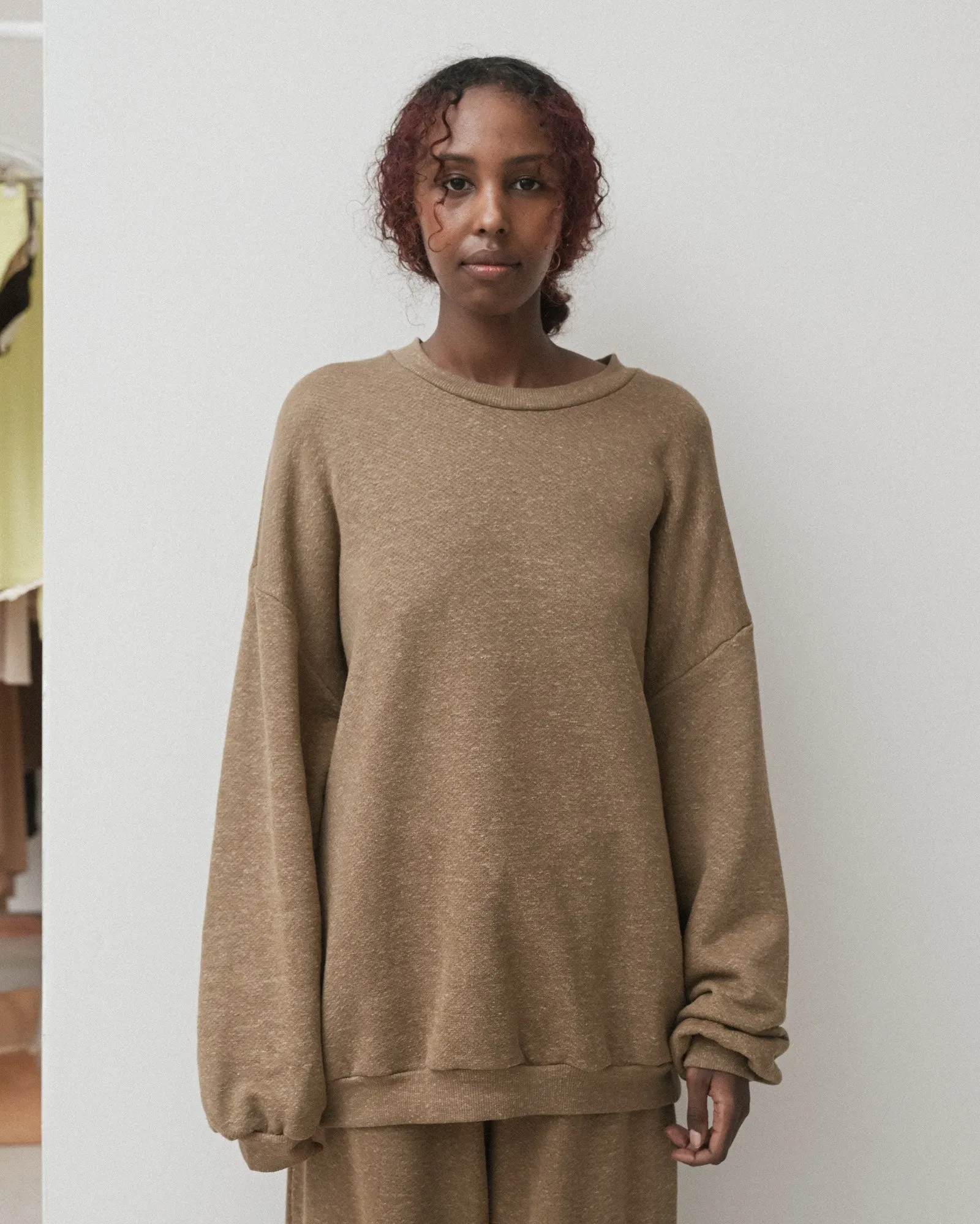 Rim Sweatshirt - Regenerative Cotton - Stome Green