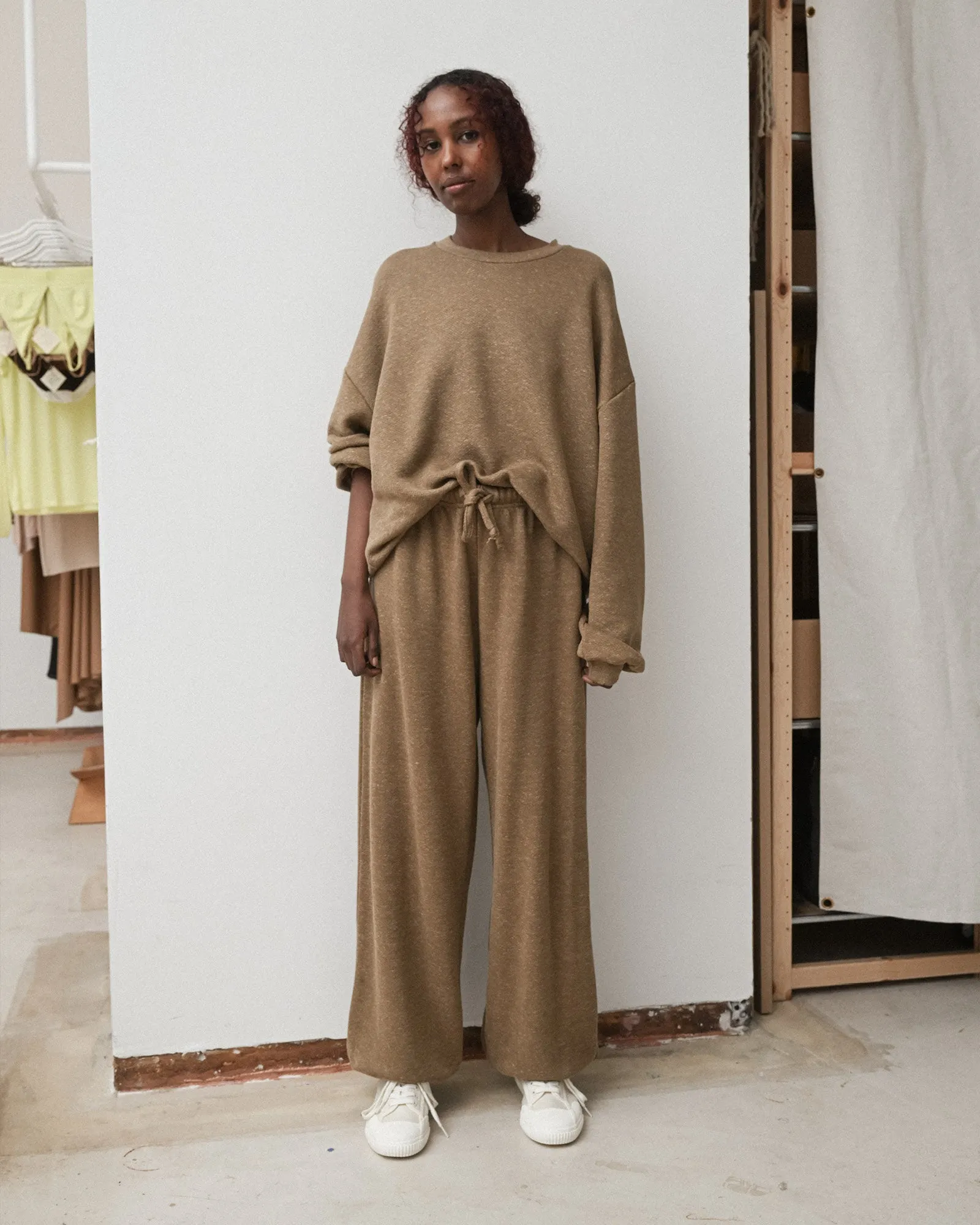 Rim Sweatshirt - Regenerative Cotton - Stome Green