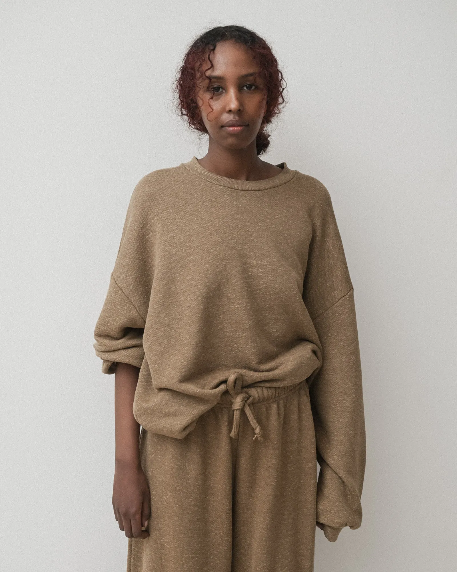 Rim Sweatshirt - Regenerative Cotton - Stome Green