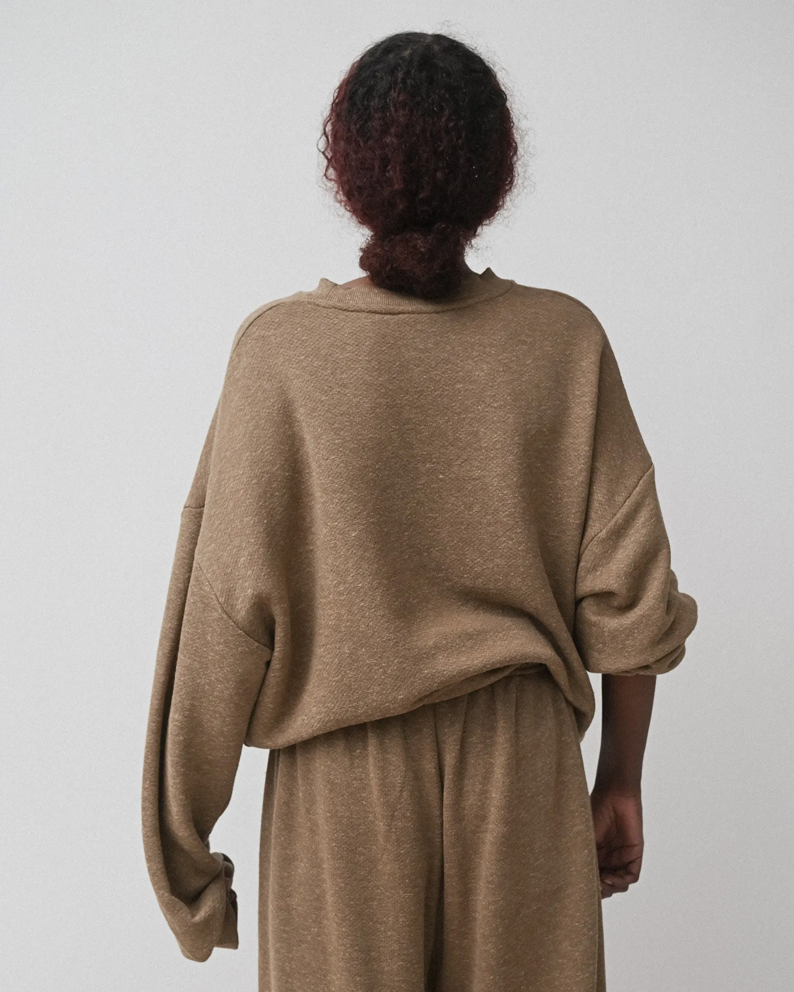 Rim Sweatshirt - Regenerative Cotton - Stome Green