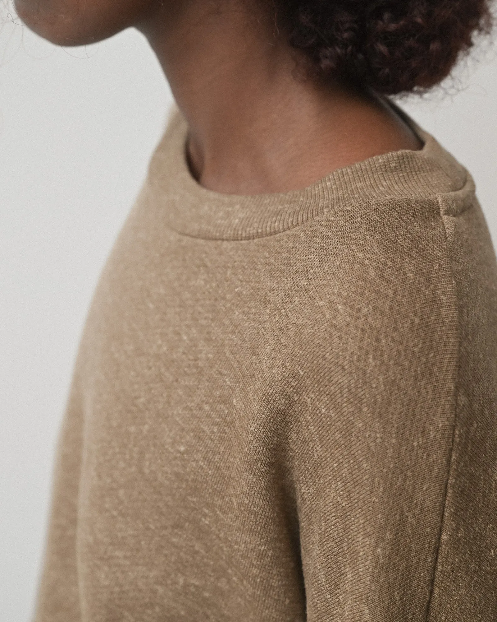 Rim Sweatshirt - Regenerative Cotton - Stome Green