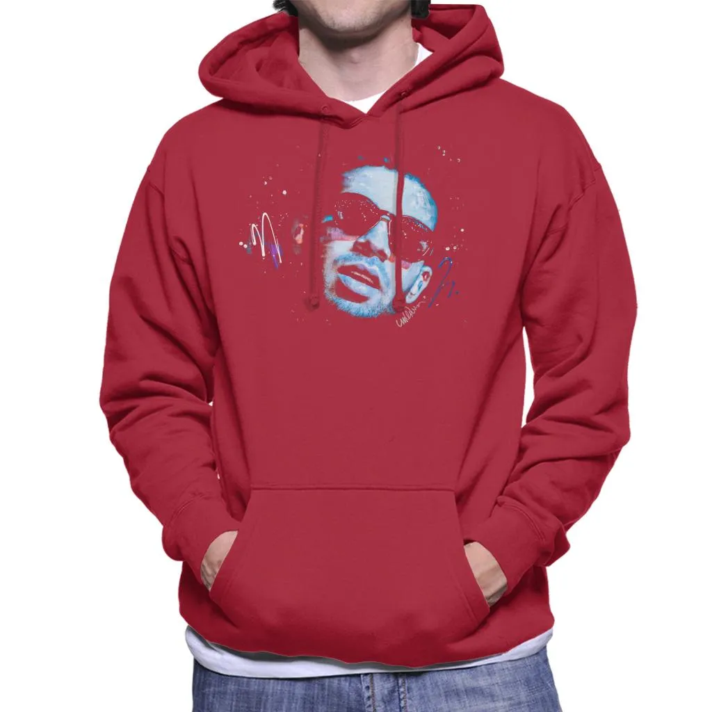 Sidney Maurer Original Portrait Of Drake Sunglasses Men's Hooded Sweatshirt