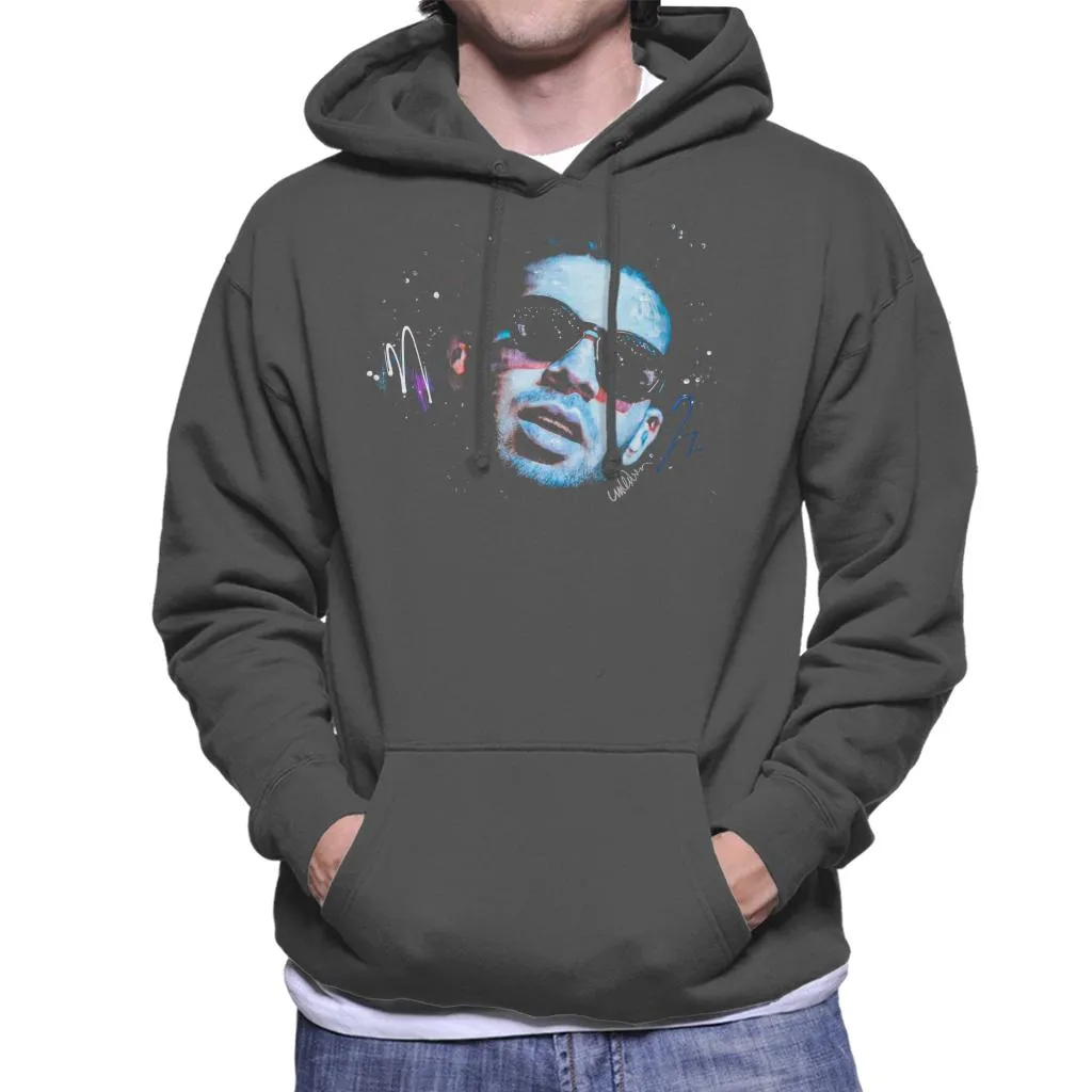 Sidney Maurer Original Portrait Of Drake Sunglasses Men's Hooded Sweatshirt