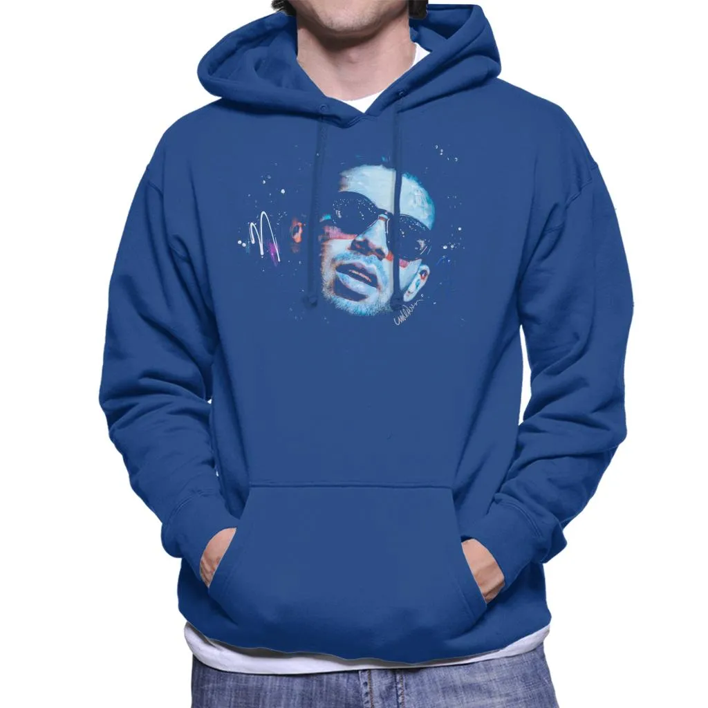 Sidney Maurer Original Portrait Of Drake Sunglasses Men's Hooded Sweatshirt