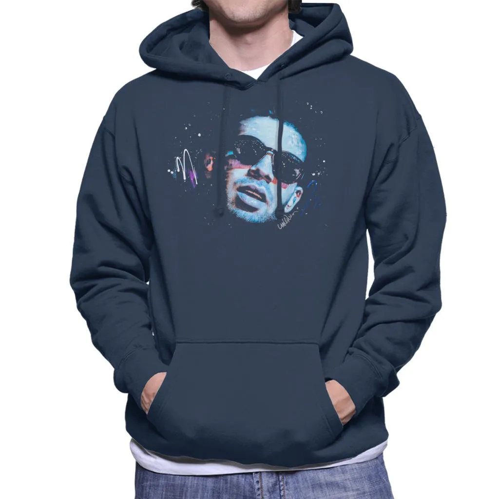 Sidney Maurer Original Portrait Of Drake Sunglasses Men's Hooded Sweatshirt