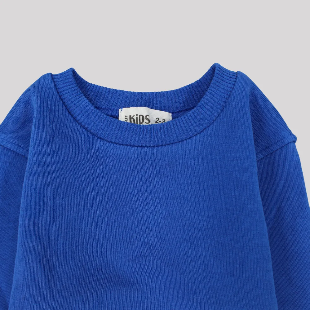 Unisex Blue Sweatshirt