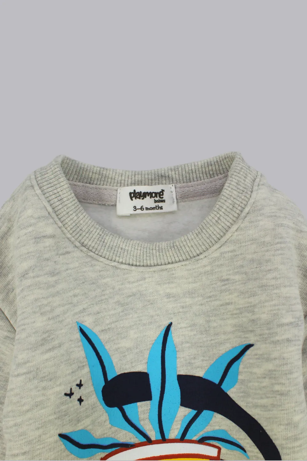 Unisex "I didn't Do It" Printed Log-Sleeved Sweatshirt