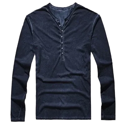 Vintage Henley Long Sleeves