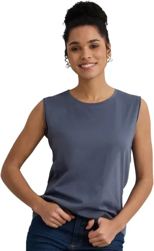 Women's 100% Organic Pima Cotton Sleeveless Tee